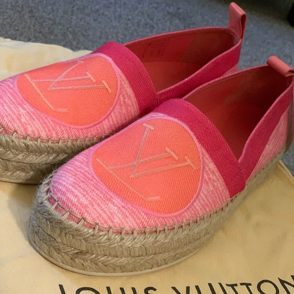 LOUS VUITTON ESPADRILLE size 6.5